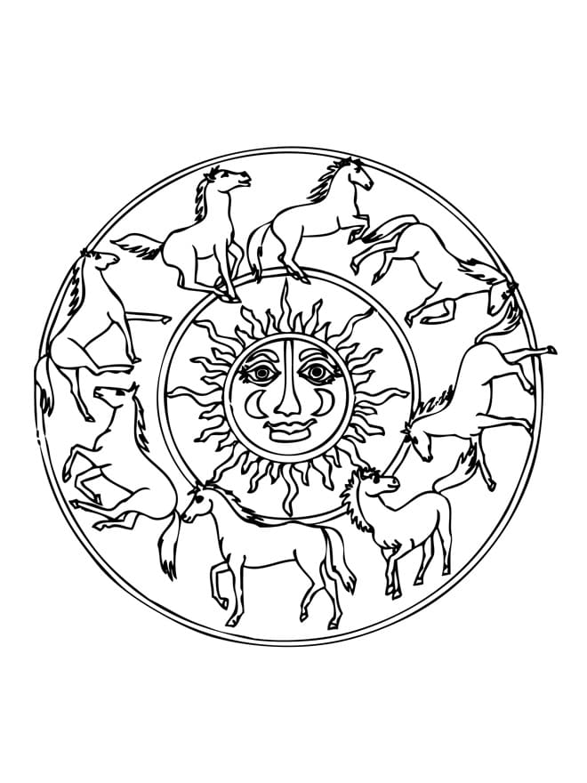Mandalas Animaux 47